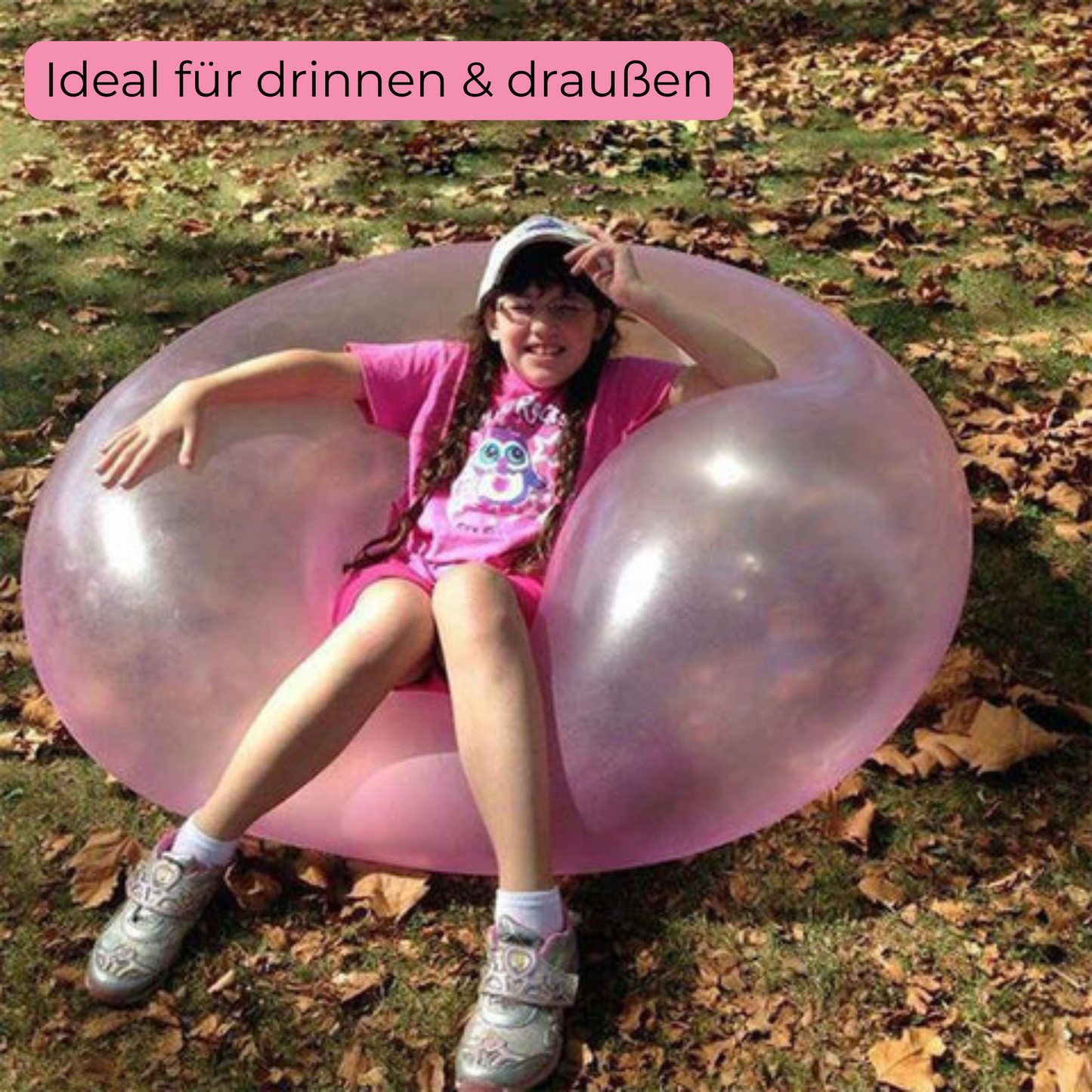 Bubbloon™ – The inflatable bubble ball for water, fun &amp; action!